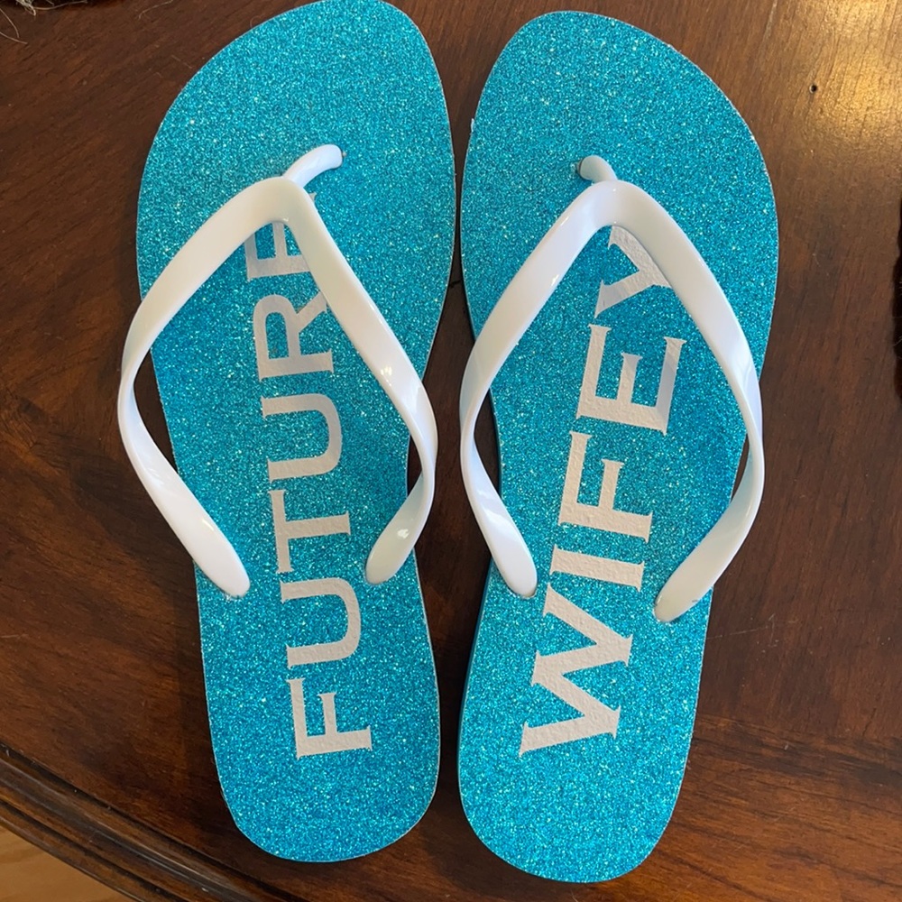 Future Wifey flip flops